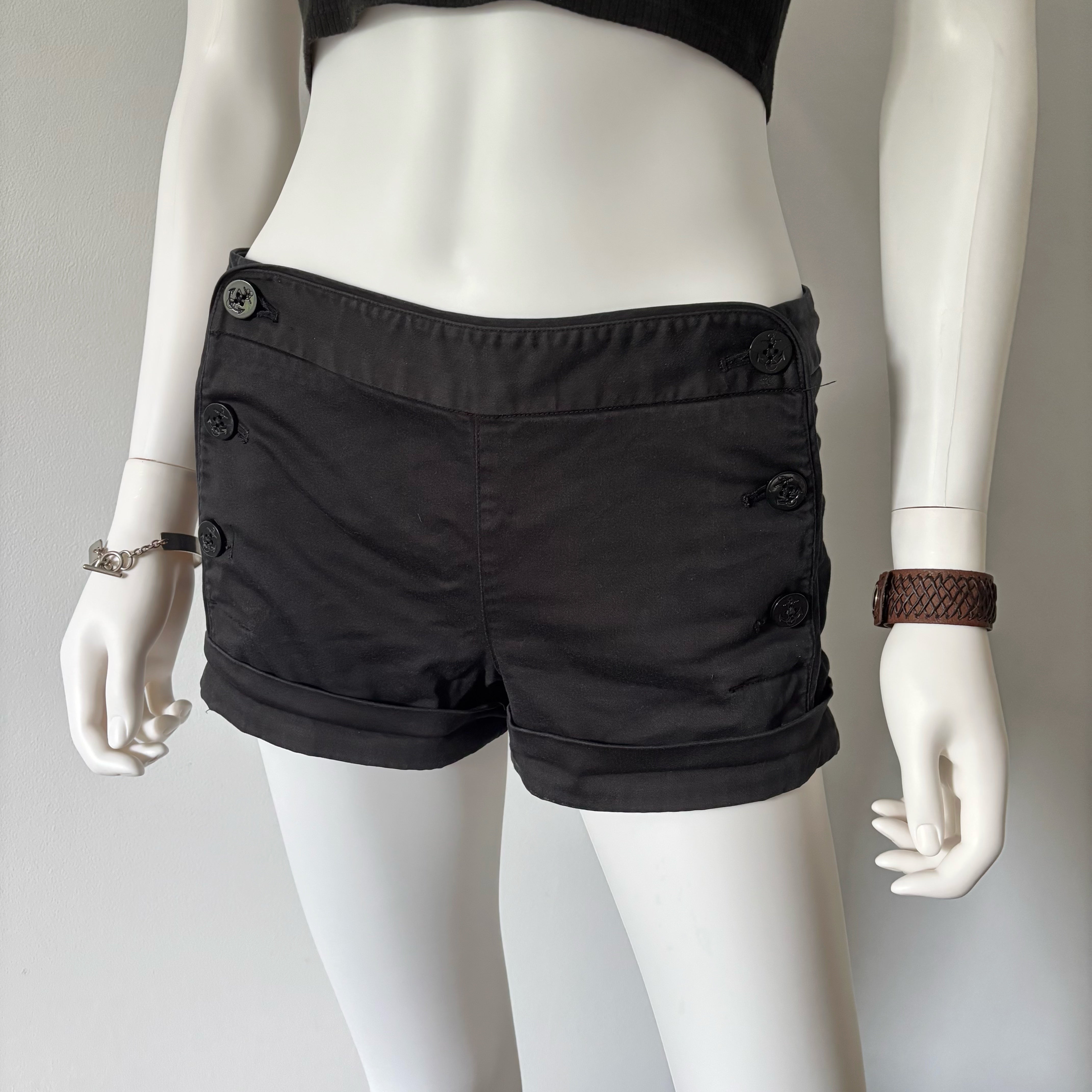 Black Sailor Shorts