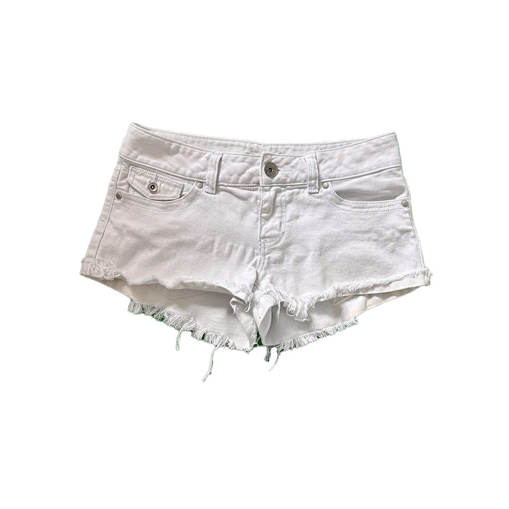 White Guess Short Shorts
