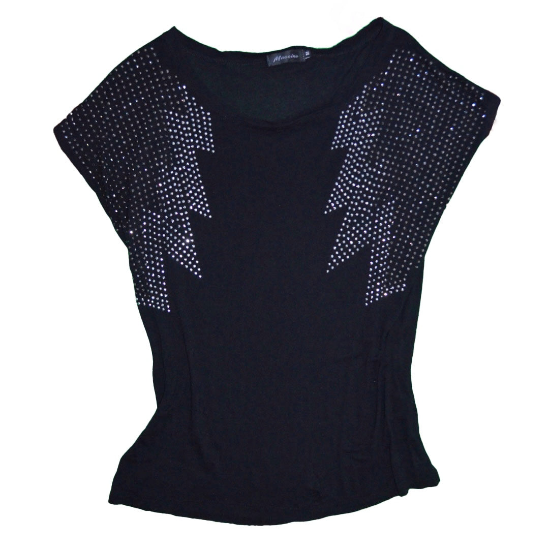 Off the Shoulder Lightening Tee