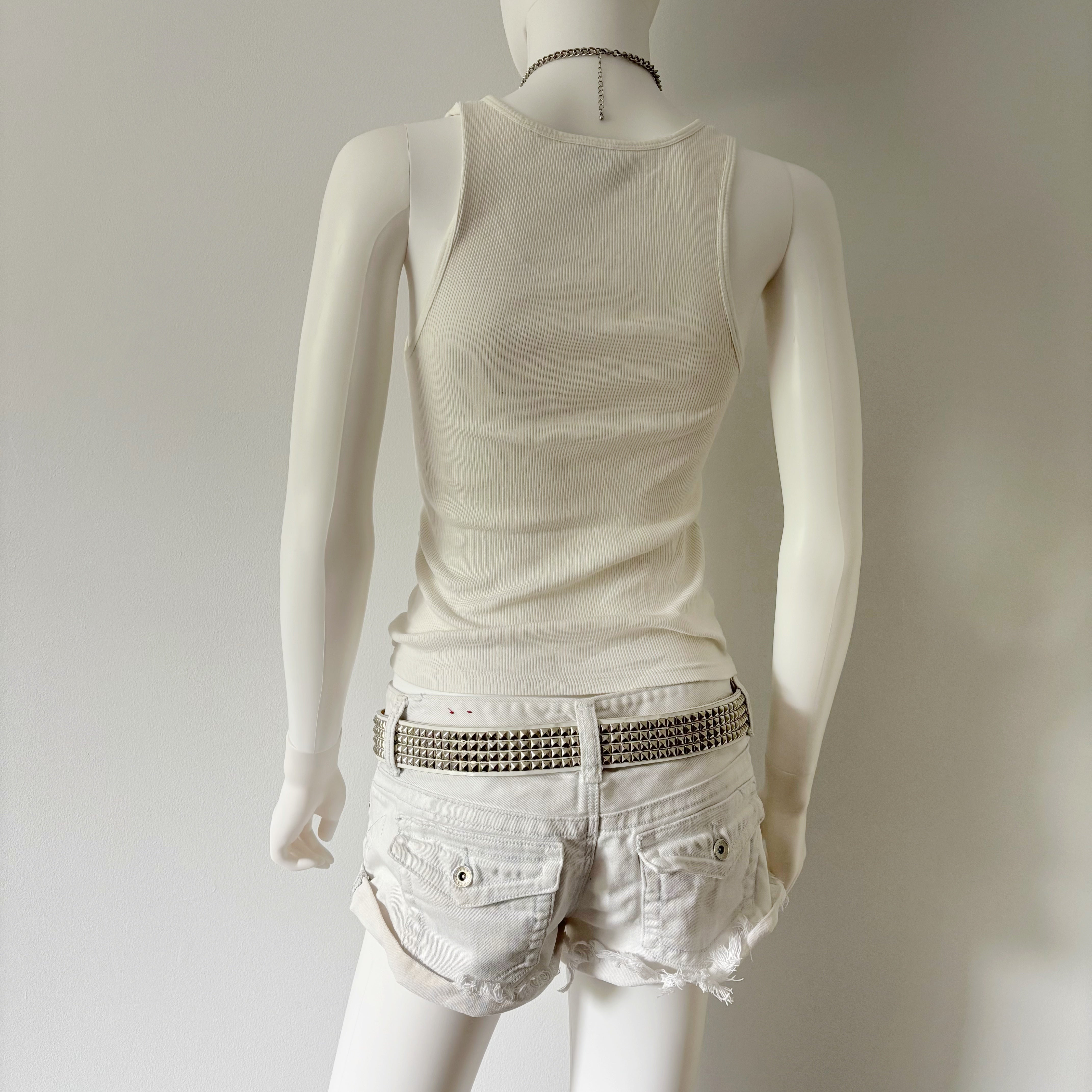 Abercrombie and Fitch White Tank