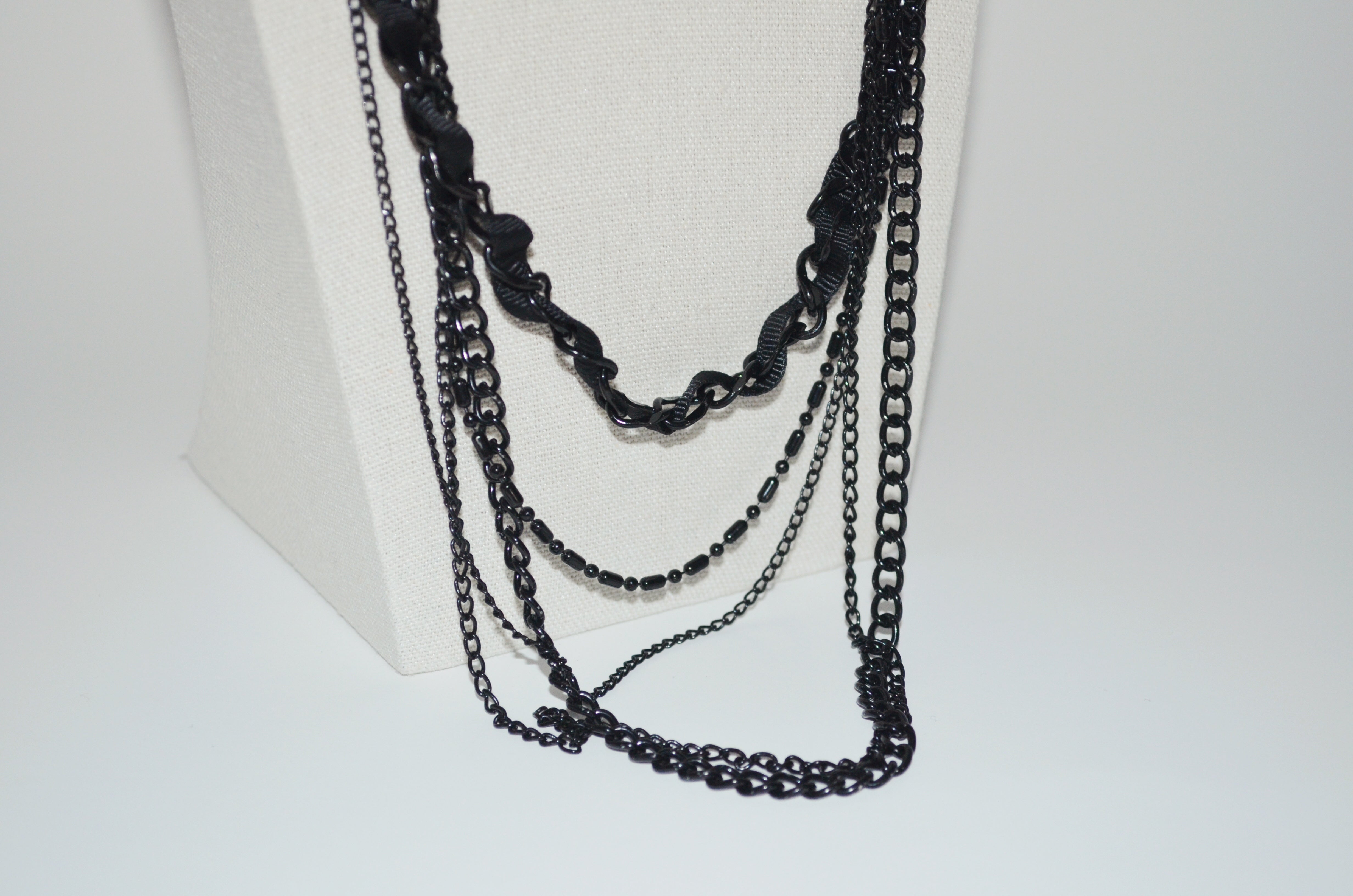 Indie Style 2000s Layered Chain Necklace