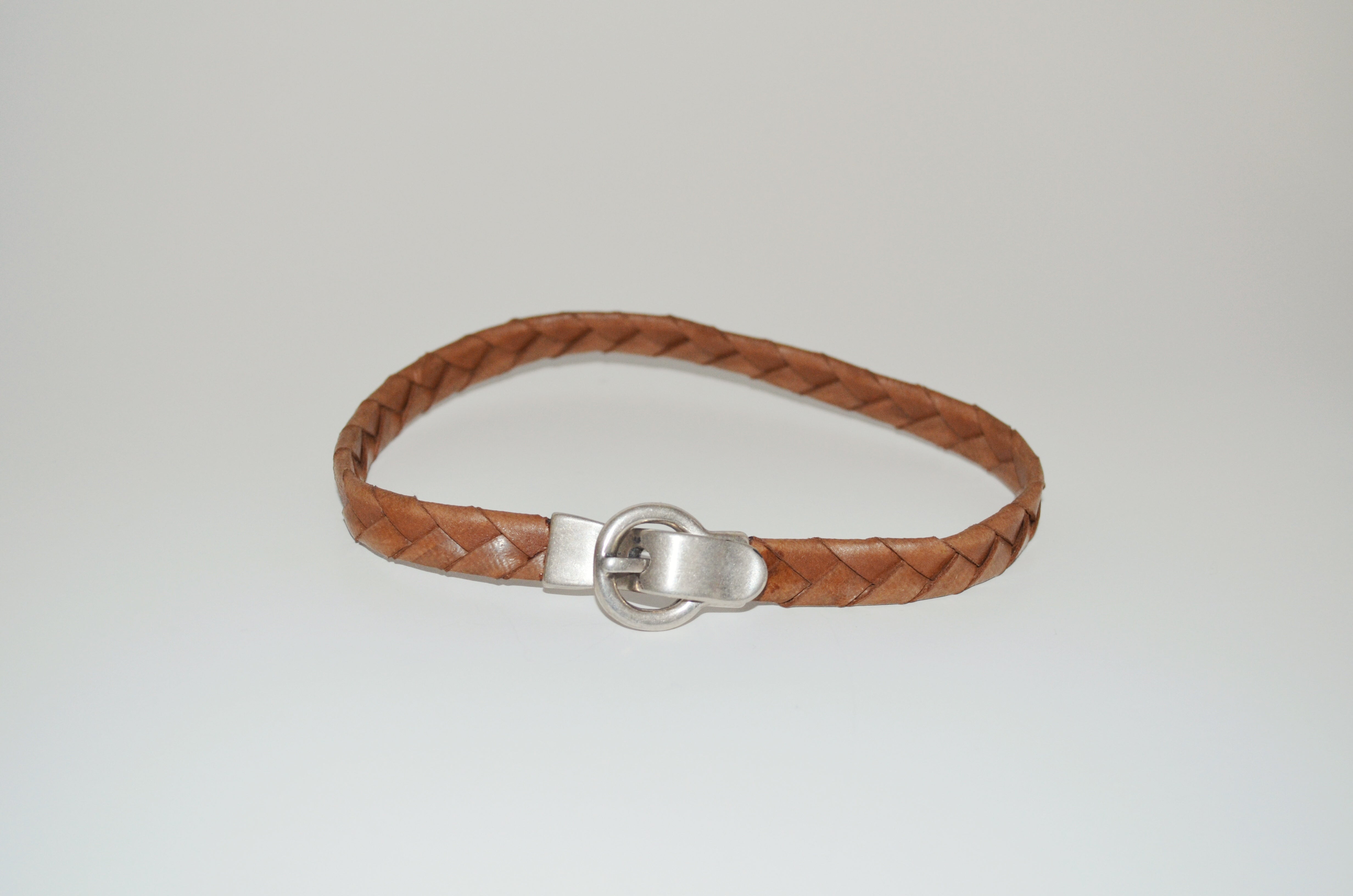 Bohemian Style 2000s Leather Choker Necklace