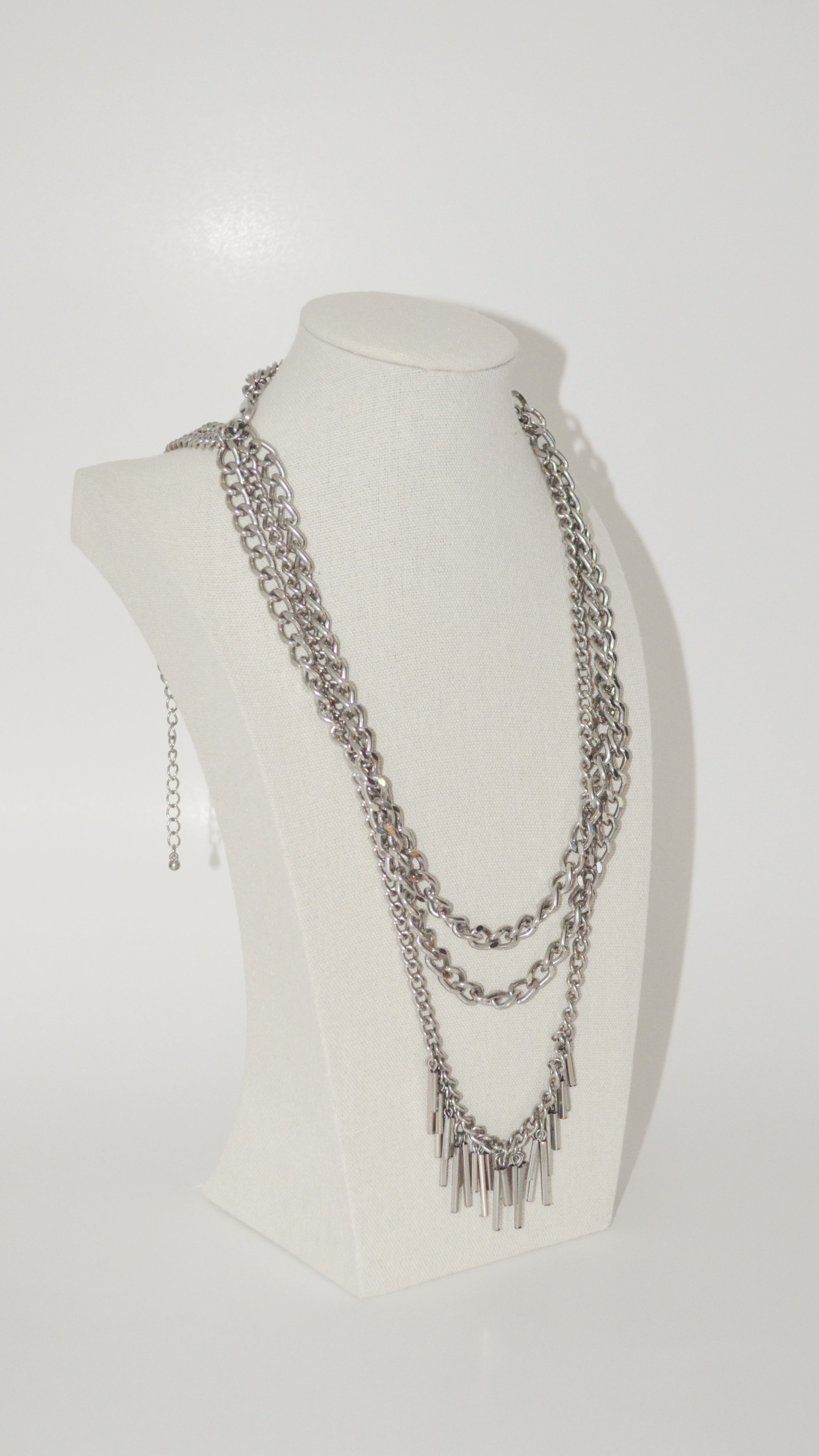 Bohemian Style 2000s Chain Fringe  Necklace