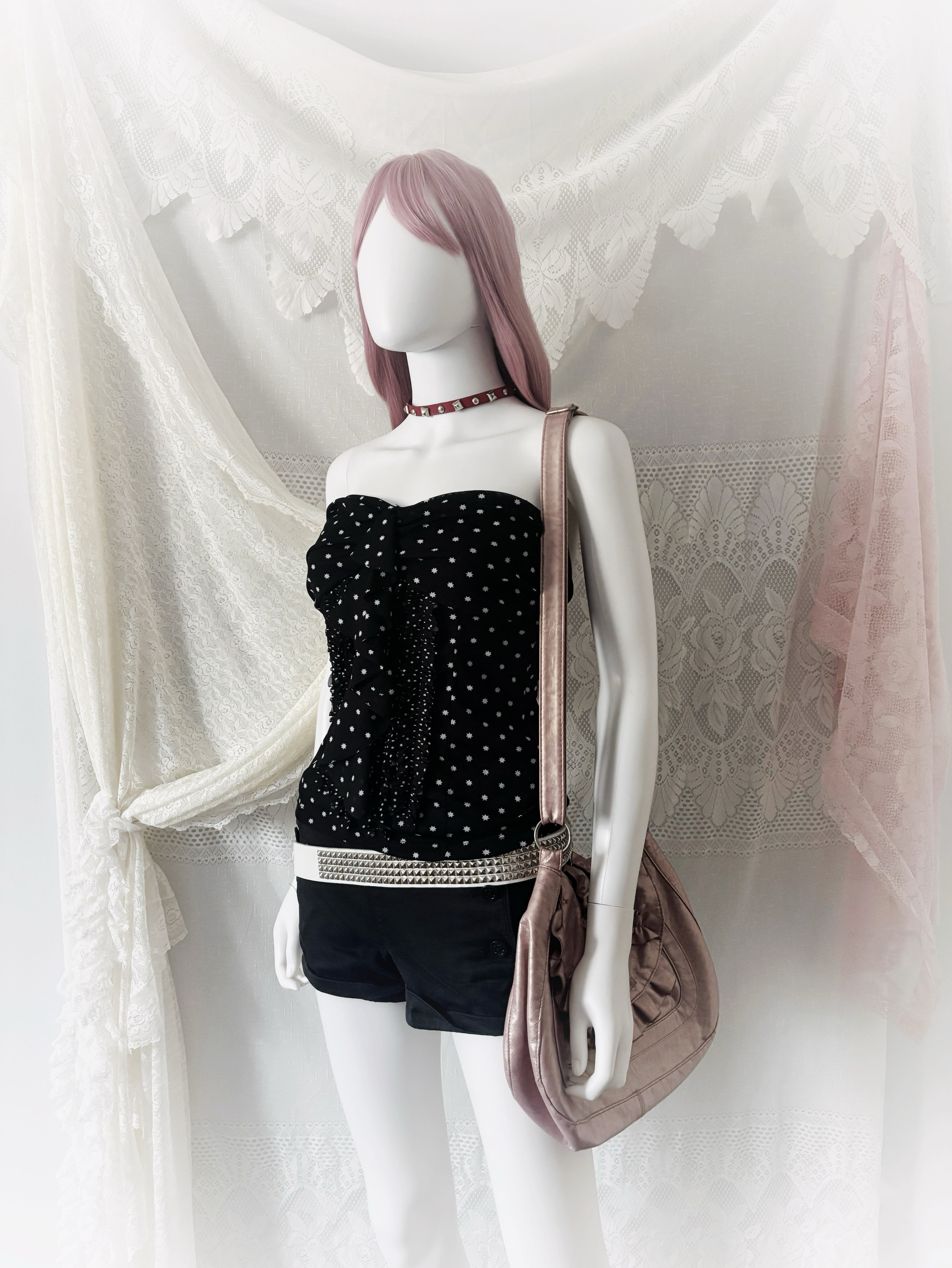 Star Polka Dot Tube Top