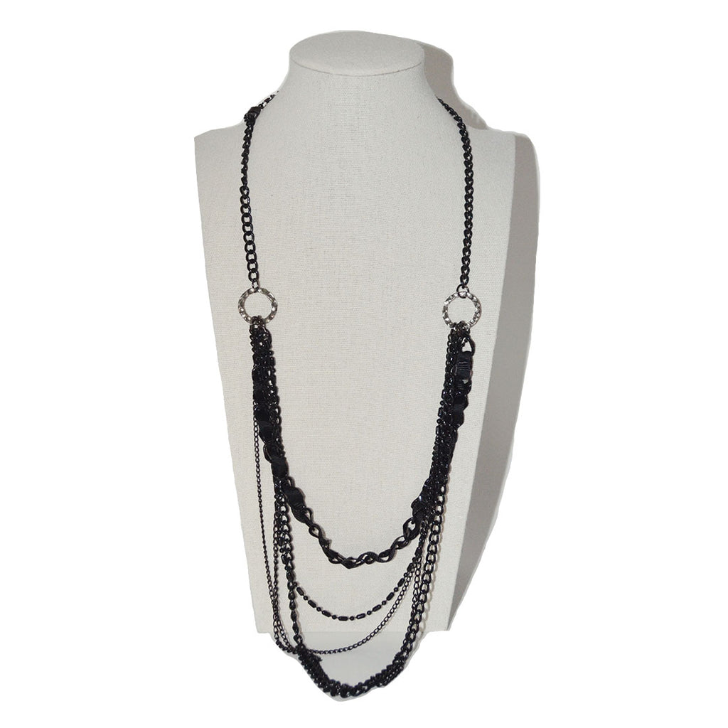 Indie Style 2000s Layered Chain Necklace