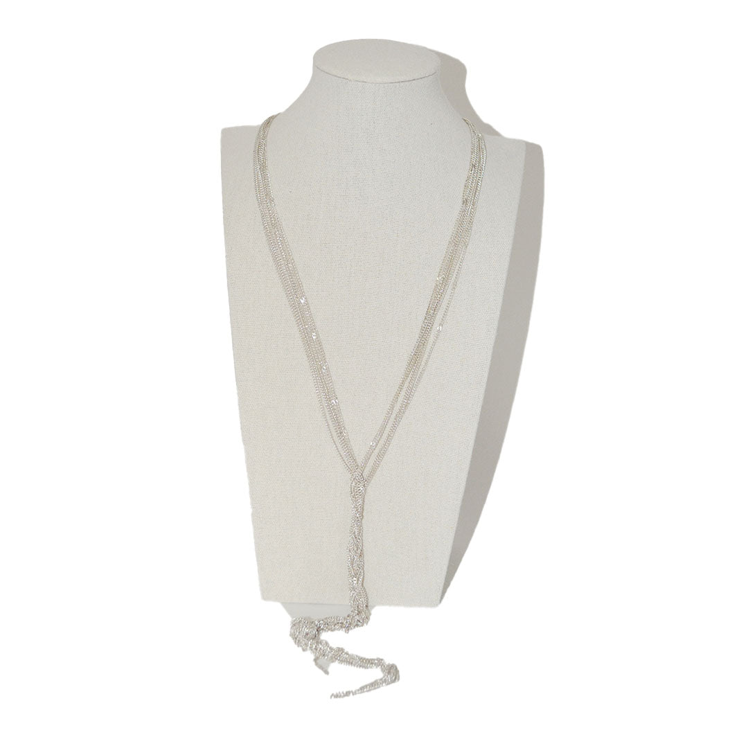 Bohemian Style 2000s Braided Chain Necklace
