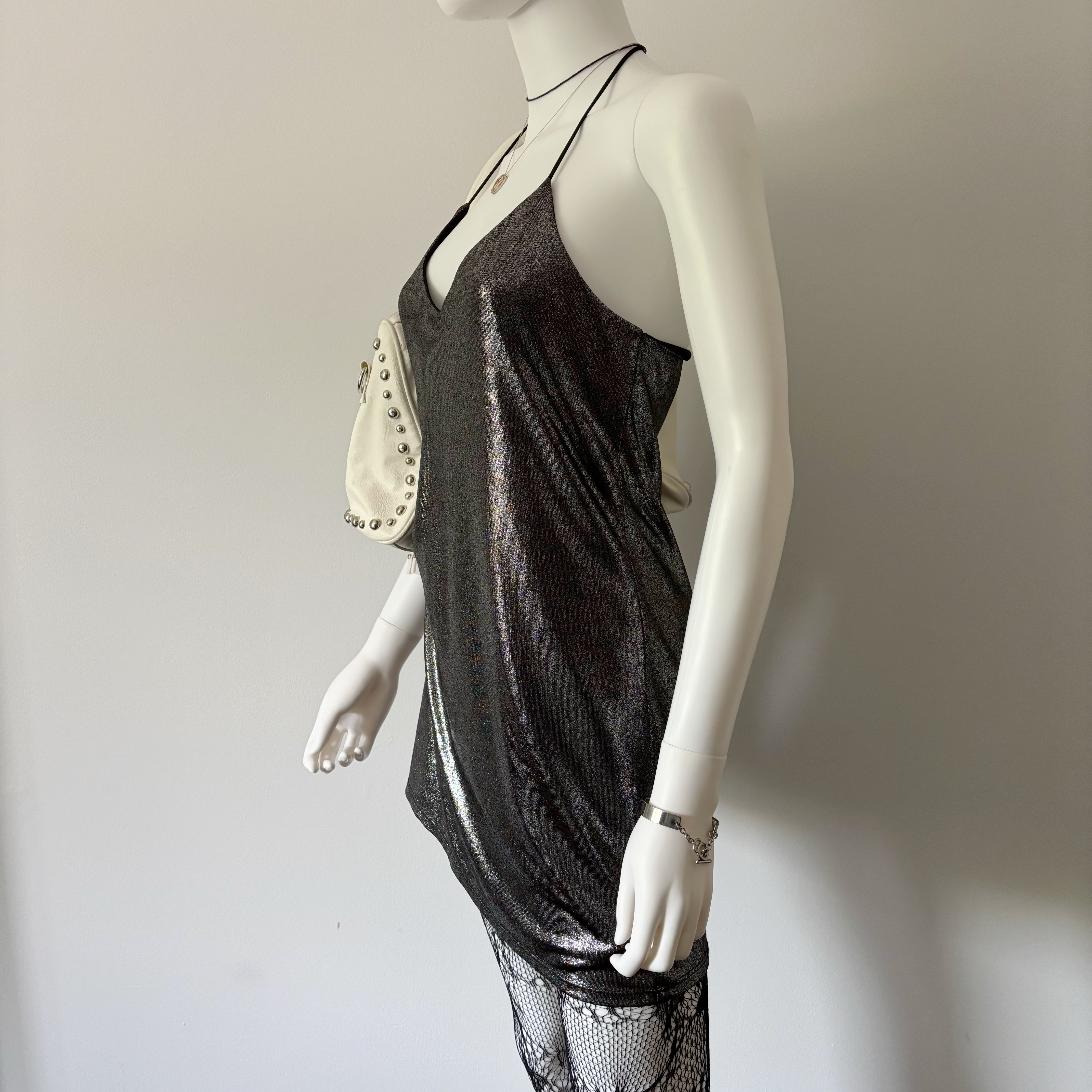 Slinky Metallic Dress