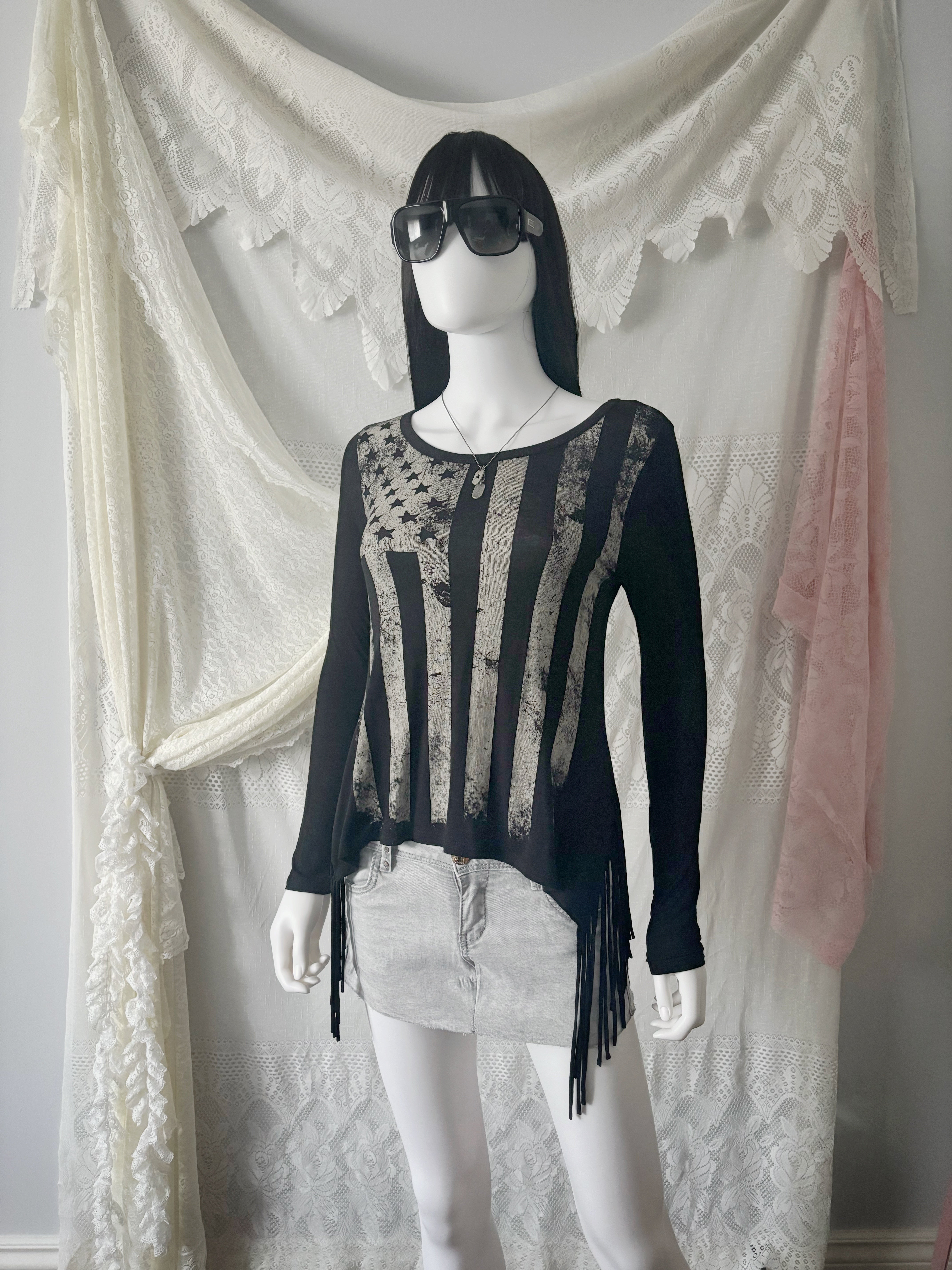 American flag long sleeve