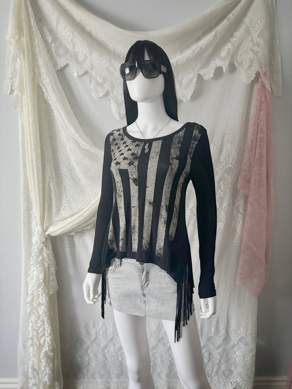 American flag long sleeve