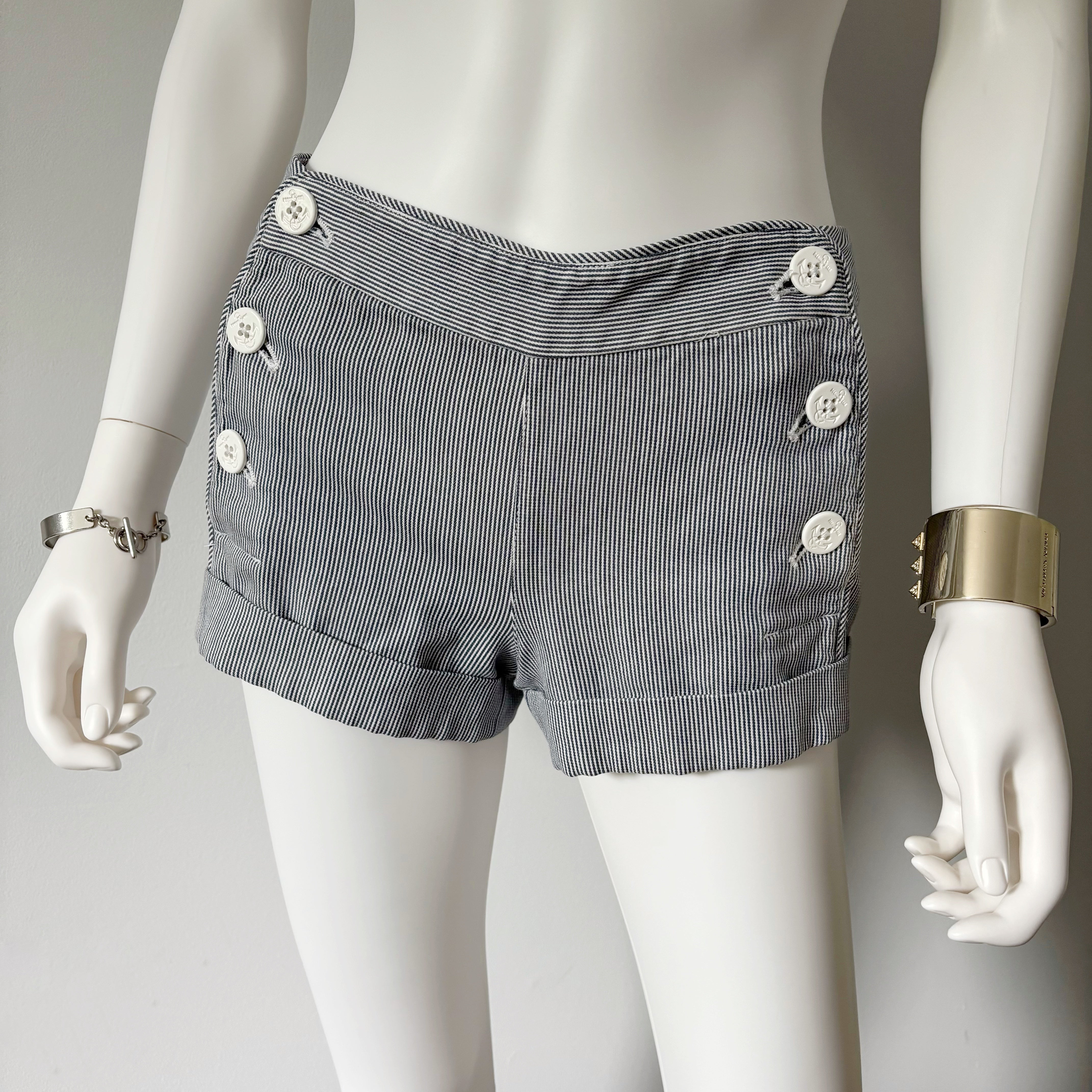 Sailor Pinstriped Shorts